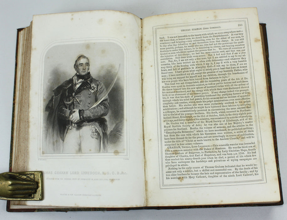 A Biographical Dictionary of Eminent Scotsmen, with Numerous Portraits, Robert Chambers, Rev. Thomas Thomson, 1855. Vol. V.