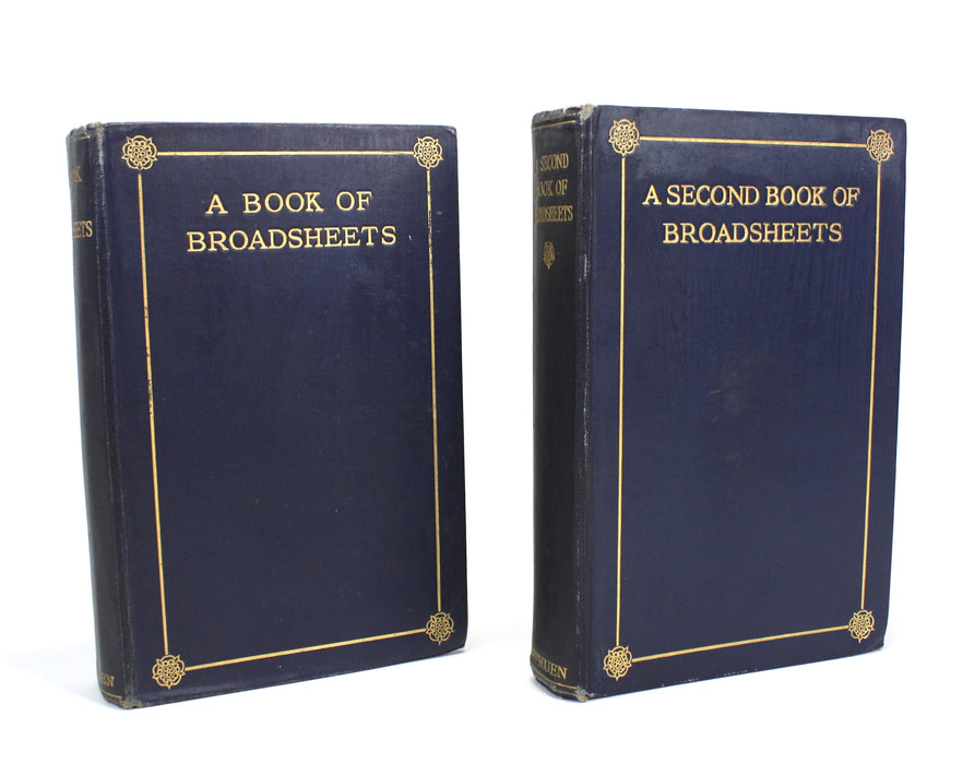 A Book of Broadsheets & A Second Book of Broadsheets, Geoffrey Dawson, 1928-1929