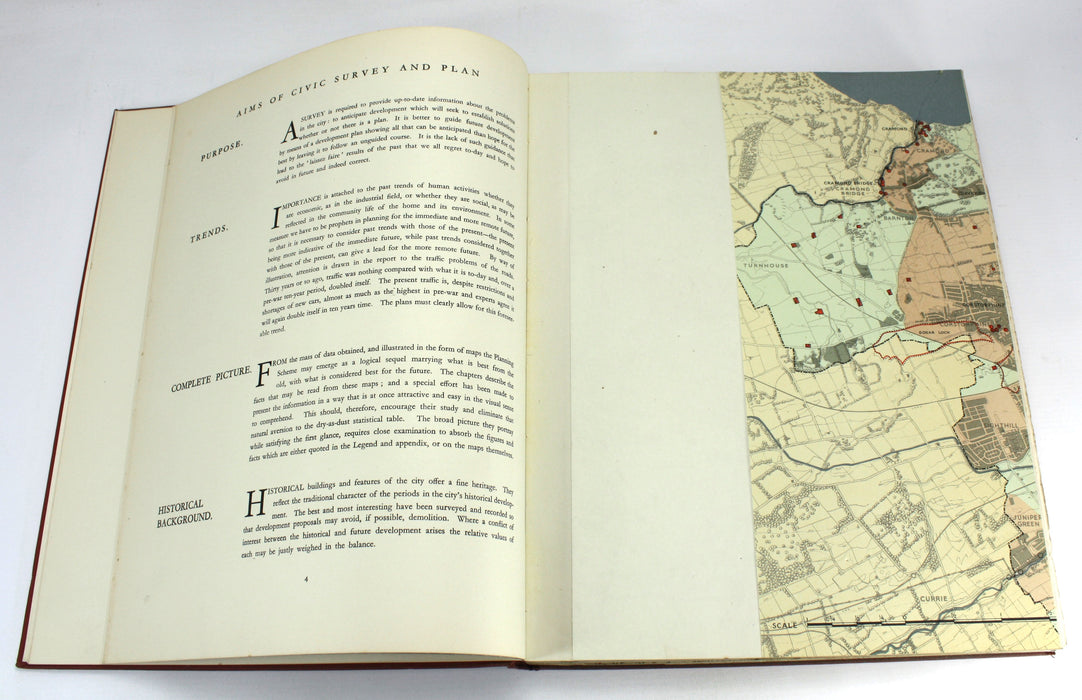 A Civic Survey & Plan for the City & Royal Burgh of Edinburgh, Abercrombie & Plumstead, 1949