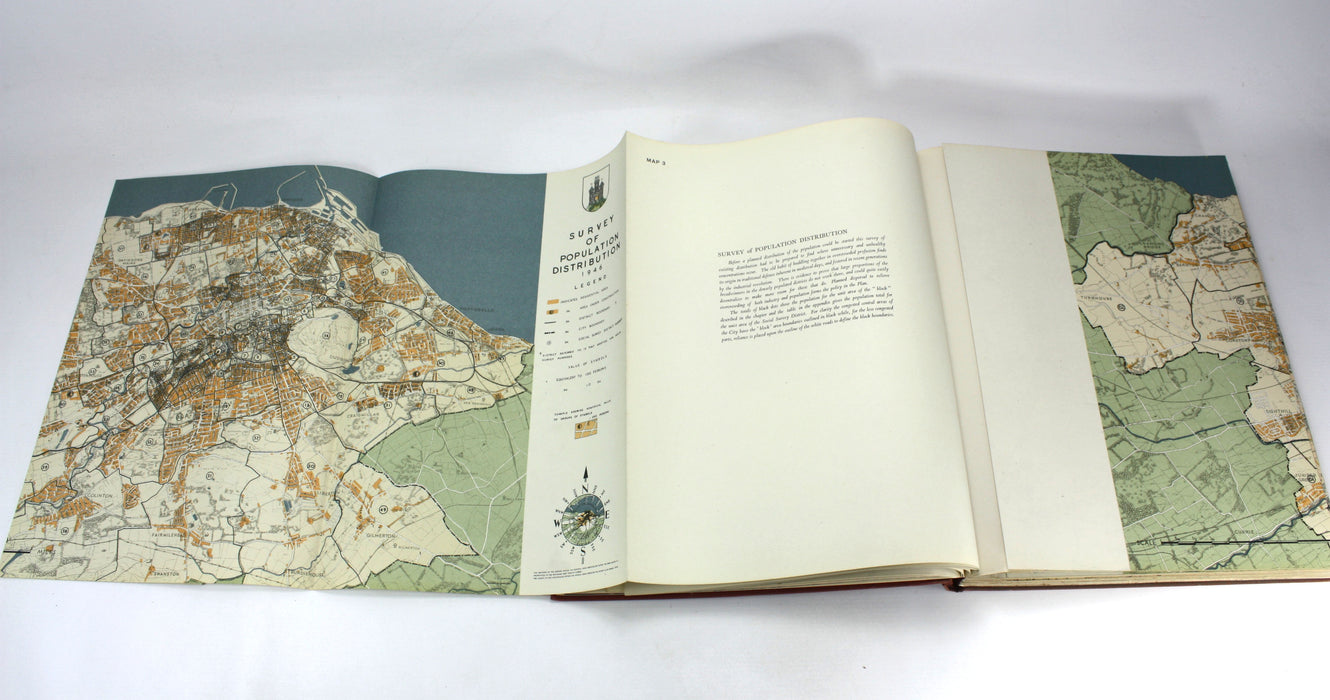 A Civic Survey & Plan for the City & Royal Burgh of Edinburgh, Abercrombie & Plumstead, 1949