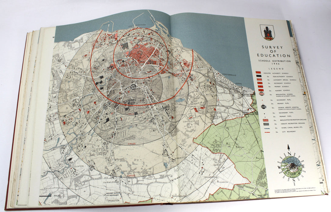 A Civic Survey & Plan for the City & Royal Burgh of Edinburgh, Abercrombie & Plumstead, 1949