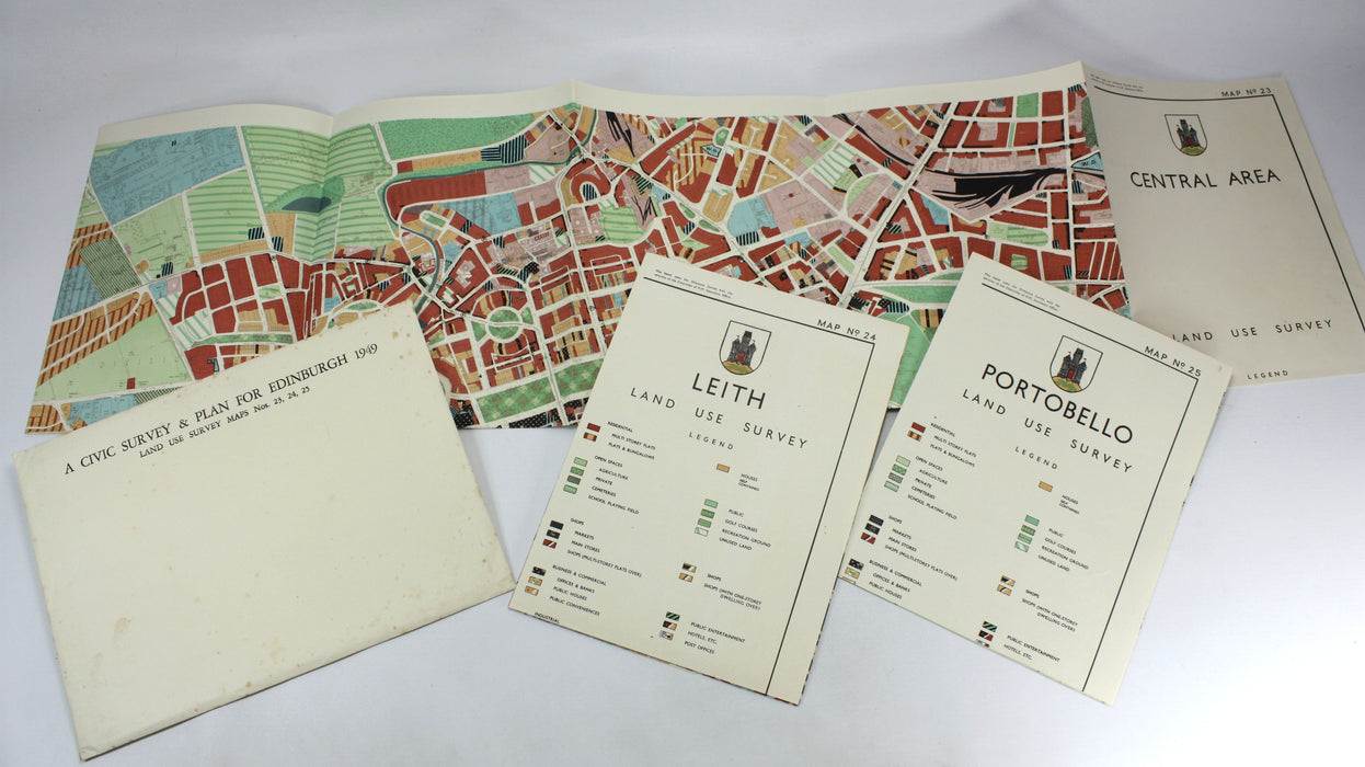 A Civic Survey & Plan for the City & Royal Burgh of Edinburgh, Abercrombie & Plumstead, 1949