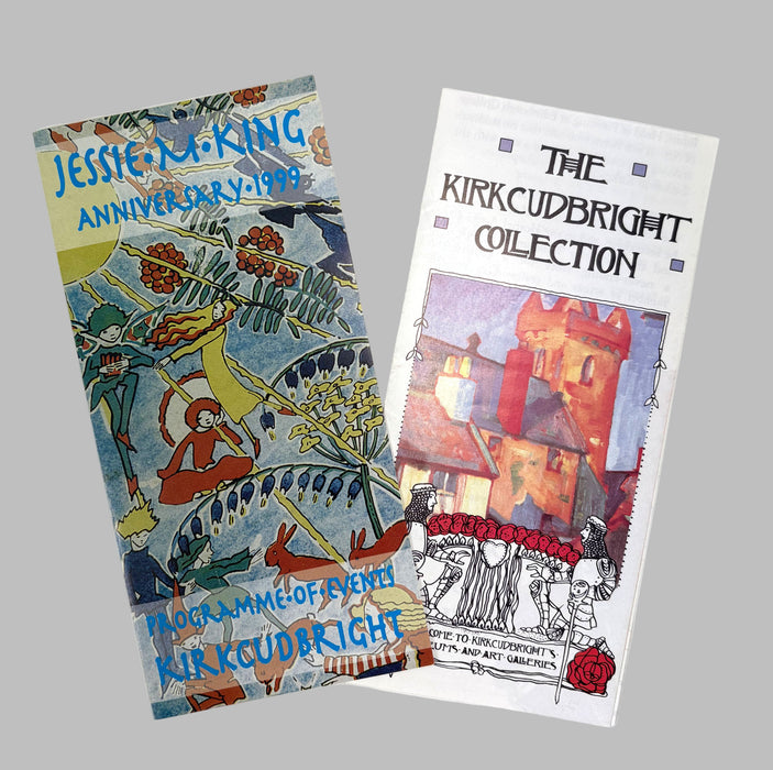 A Collection of Jessie M. King Ephemera; Posters, leaflets, cuttings, articles, cards etc., 1980s-2000s