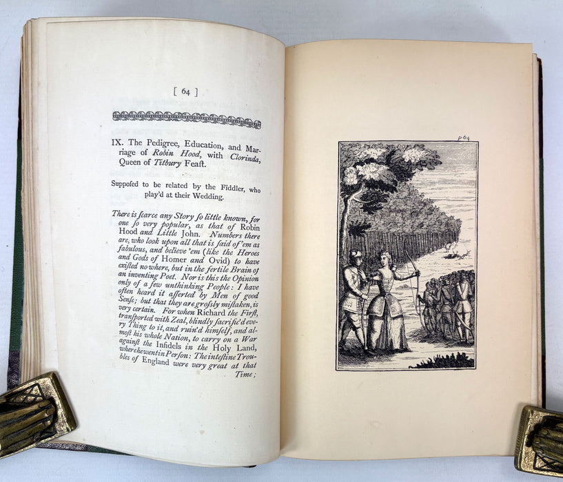 A Collection of Old Ballads - Ambrose Philips (attrib.) - Victorian Facsimile of the 1723-1725 Edition - 3 Volumes