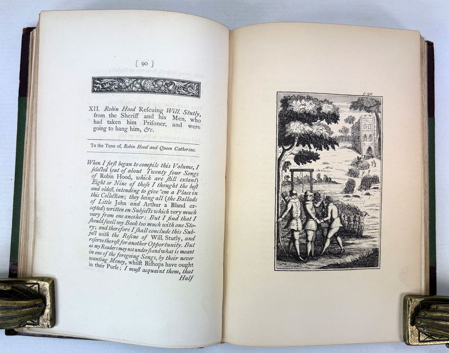 A Collection of Old Ballads - Ambrose Philips (attrib.) - Victorian Facsimile of the 1723-1725 Edition - 3 Volumes