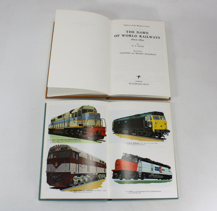 A Collection of Railway books by O.S. Nock