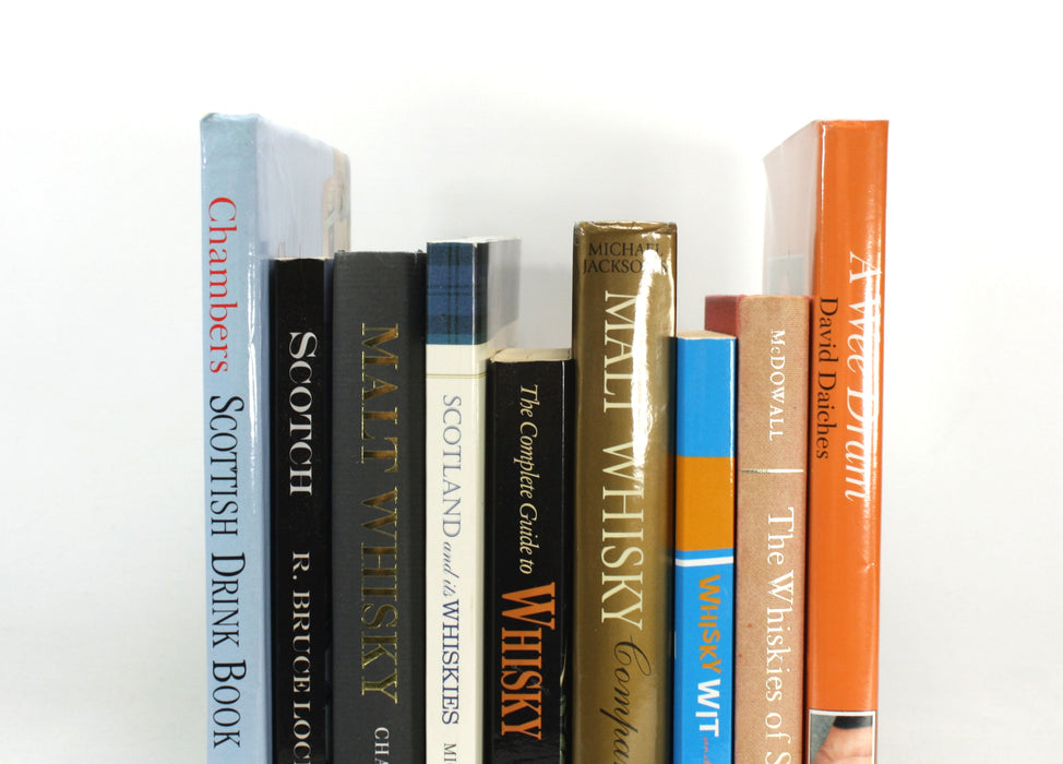 A Collection of Scotch Whisky Books, Malt Whisky Guides (including one signed copy)