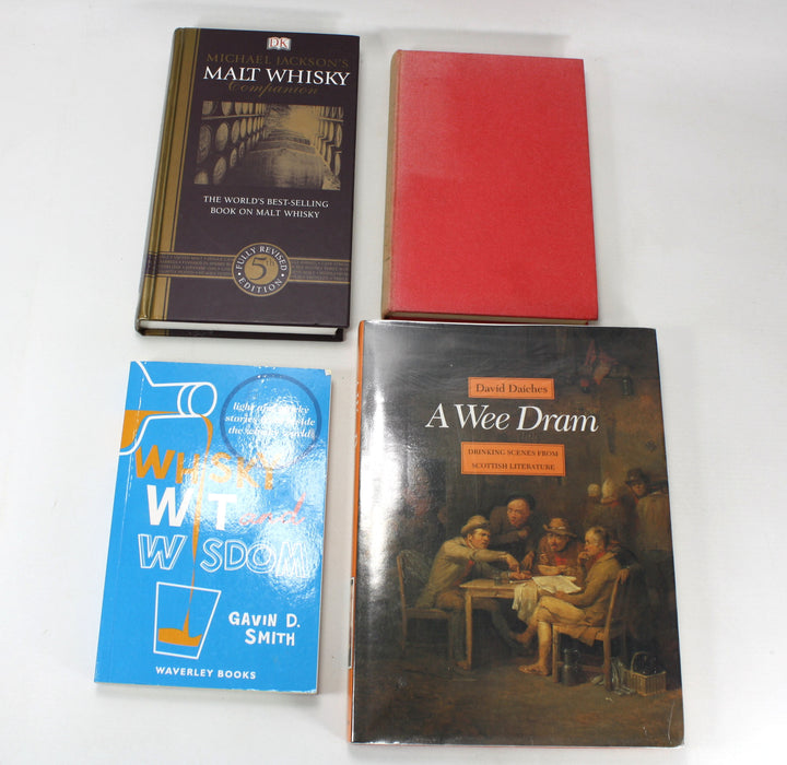 A Collection of Scotch Whisky Books, Malt Whisky Guides (including one signed copy)