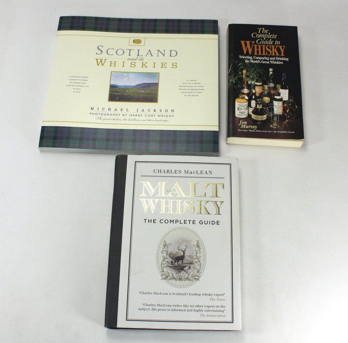 A Collection of Scotch Whisky Books, Malt Whisky Guides (including one signed copy)
