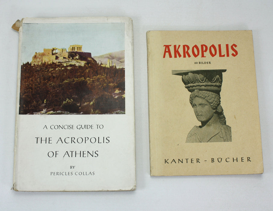 A Collection of early 20th century Vintage Travel Guides to Greece, 1903-1949