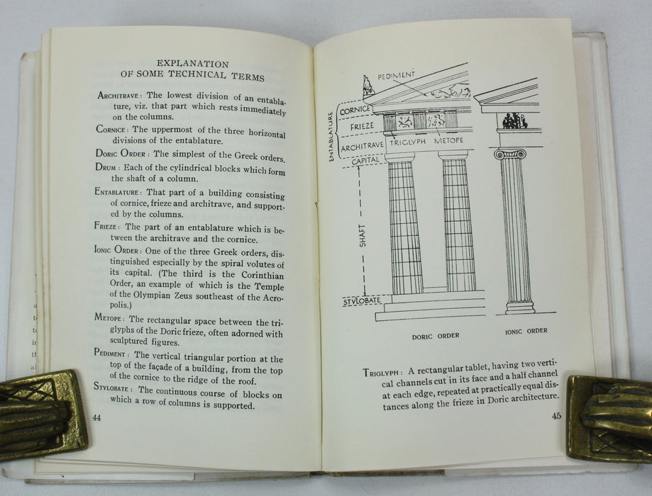 A Collection of early 20th century Vintage Travel Guides to Greece, 1903-1949