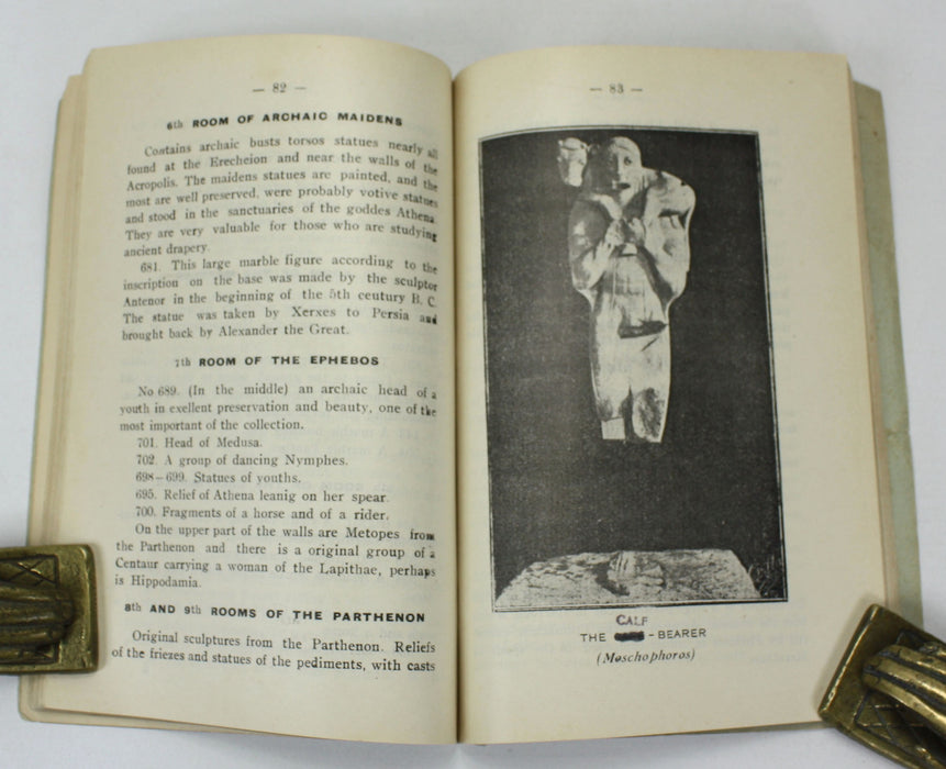 A Collection of early 20th century Vintage Travel Guides to Greece, 1903-1949