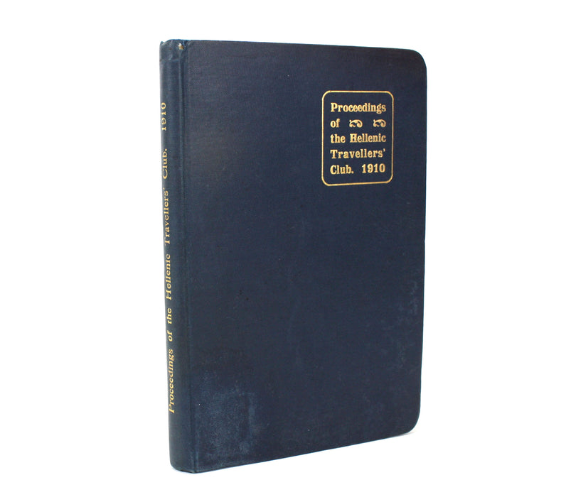 A Collection of early 20th century Vintage Travel Guides to Greece, 1903-1949