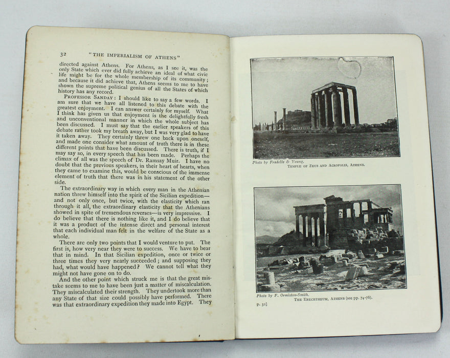 A Collection of early 20th century Vintage Travel Guides to Greece, 1903-1949