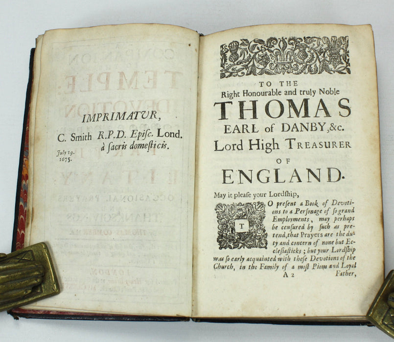 A Companion to the Temple; Or, A Help to Devotion in the Daily Use of Common Prayer, Part II containing The Litany, Thomas Comber, London, 1676