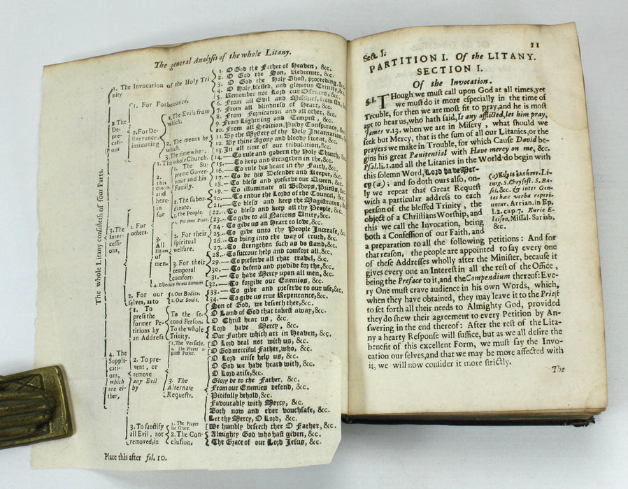 A Companion to the Temple; Or, A Help to Devotion in the Daily Use of Common Prayer, Part II containing The Litany, Thomas Comber, London, 1676