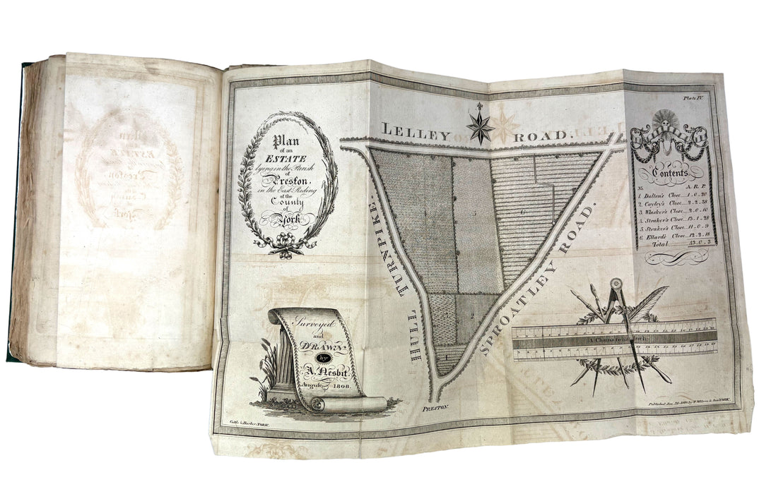 A Complete Treatise on Practical Land-Surveying, In Six Parts, A. Nesbit, York, 1810