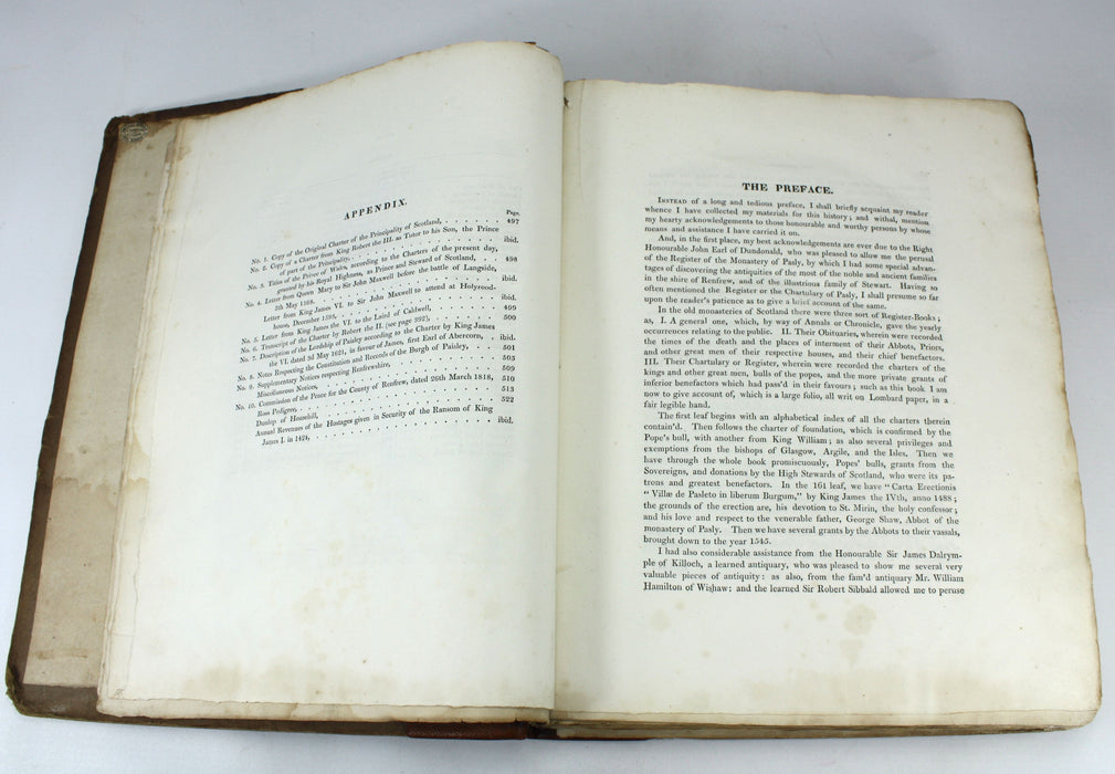 A General Description of the Shire of Renfrew; A Genealogical History of the Royal House of Stewart, George Crawfurd, George Robertson, 1818