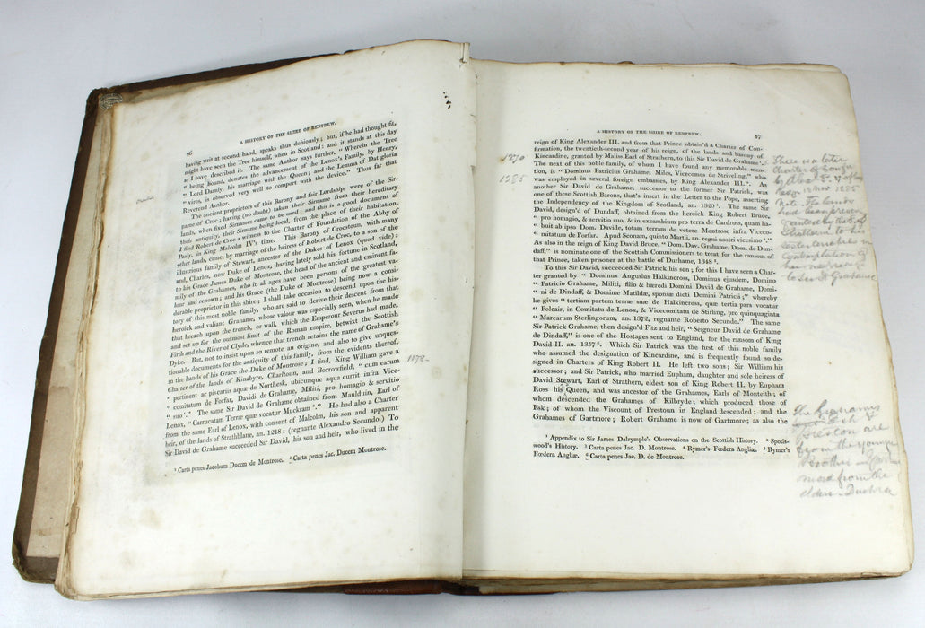 A General Description of the Shire of Renfrew; A Genealogical History of the Royal House of Stewart, George Crawfurd, George Robertson, 1818