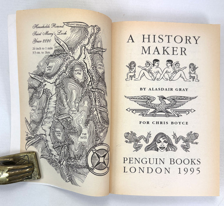 A History Maker, Alasdair Gray, first issue Penguin paperback, 1995