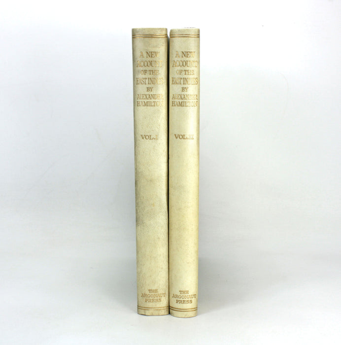 A New Account of the East Indies, by Alexander Hamilton, The Argonaut Press, 1930, Limited edition 2 Volume set