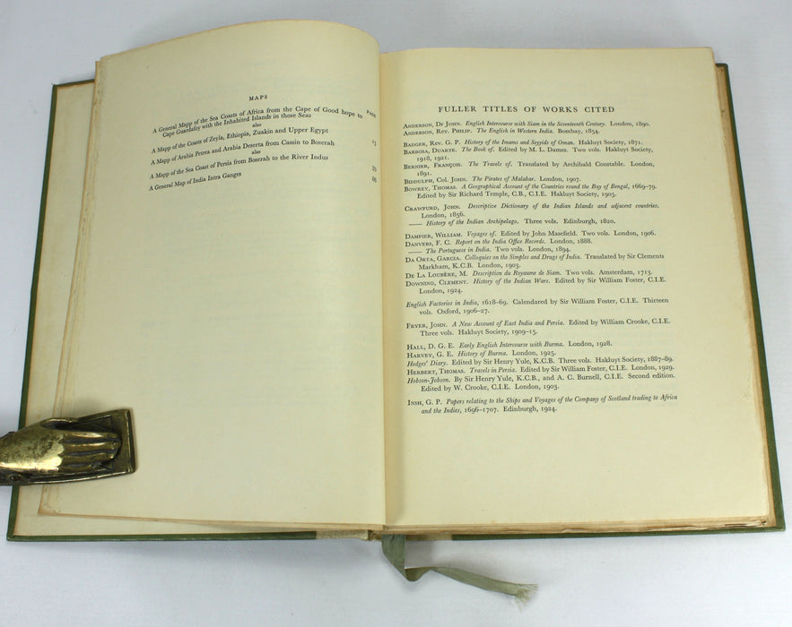 A New Account of the East Indies, by Alexander Hamilton, The Argonaut Press, 1930, Limited edition 2 Volume set