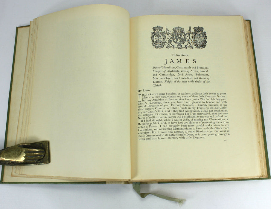 A New Account of the East Indies, by Alexander Hamilton, The Argonaut Press, 1930, Limited edition 2 Volume set