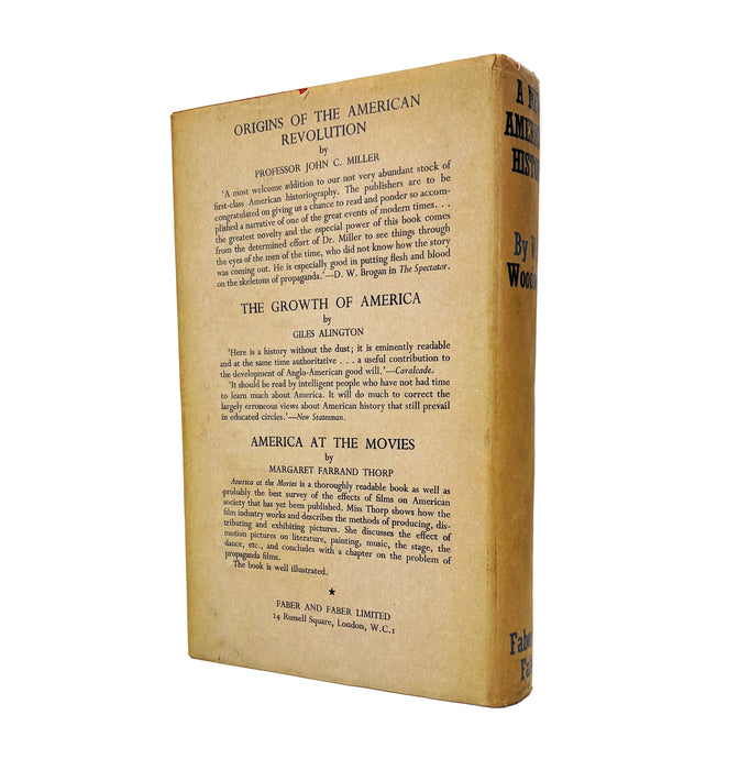A New American History, W.E. Woodward, Faber and Faber, c. 1945