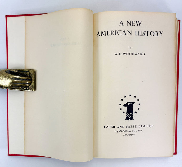 A New American History, W.E. Woodward, Faber and Faber, c. 1945
