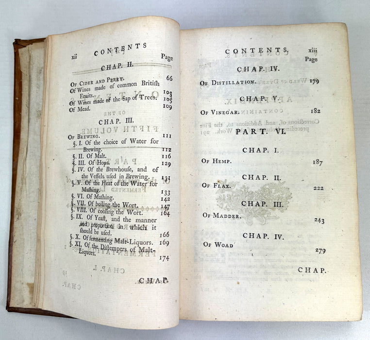 A New and Complete System of Practical Husbandry; Vol. 5; Of the Making and Managing of Fermented Liquors, John Mills, 1765