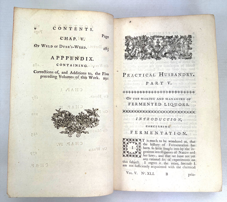 A New and Complete System of Practical Husbandry; Vol. 5; Of the Making and Managing of Fermented Liquors, John Mills, 1765