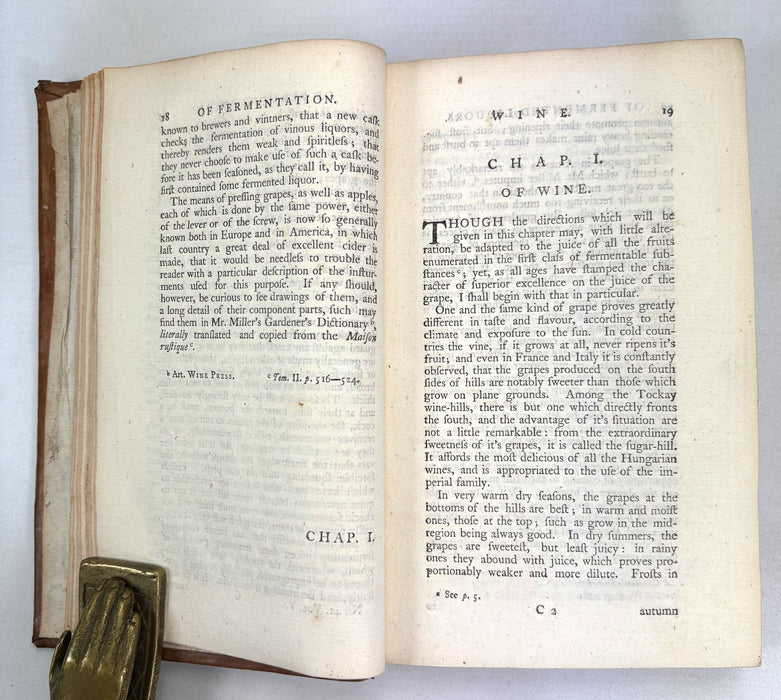 A New and Complete System of Practical Husbandry; Vol. 5; Of the Making and Managing of Fermented Liquors, John Mills, 1765