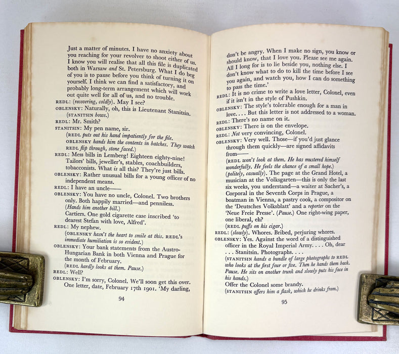 A Patriot for Me, by John Osborne, 1966 first edition. From the library of Theatre Director, Alan Strachan.