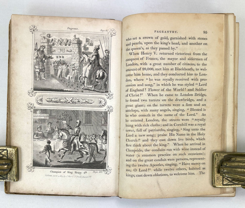 A Picture of the Manners, Customs, Sports, and Pastimes, of the Inhabitants of England, Jehoshaphat Aspin, 1825