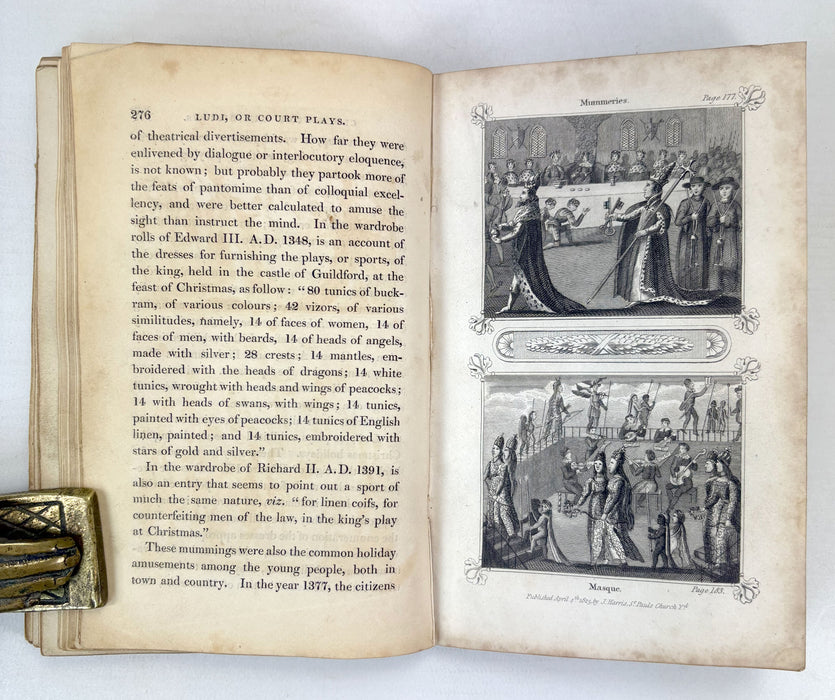 A Picture of the Manners, Customs, Sports, and Pastimes, of the Inhabitants of England, Jehoshaphat Aspin, 1825