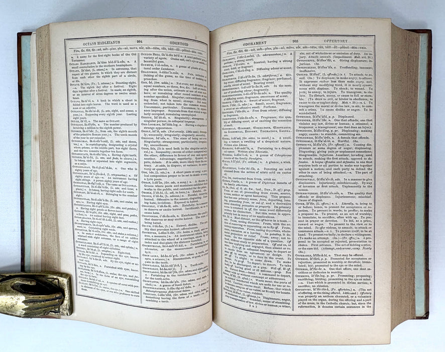 A Popular and Complete English Dictionary, edited by the Rev. John Boag, 1848