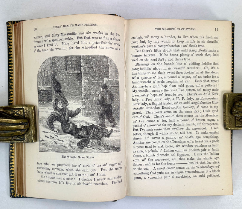 A Sammelband of ‘Scotch Stories’, by James Smith. Author inscribed Presentation Copy with Manuscript Verse, 1875