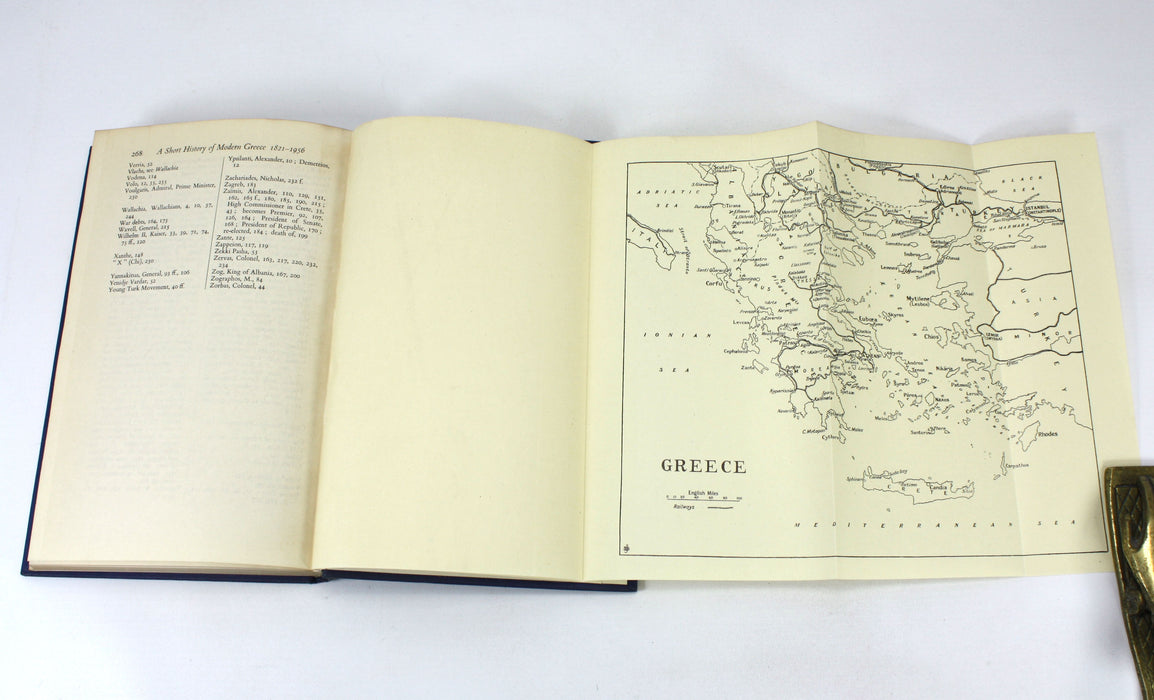 A Short History of Modern Greece 1821-1956, Edward S. Forster, Douglas Dakin, 1958