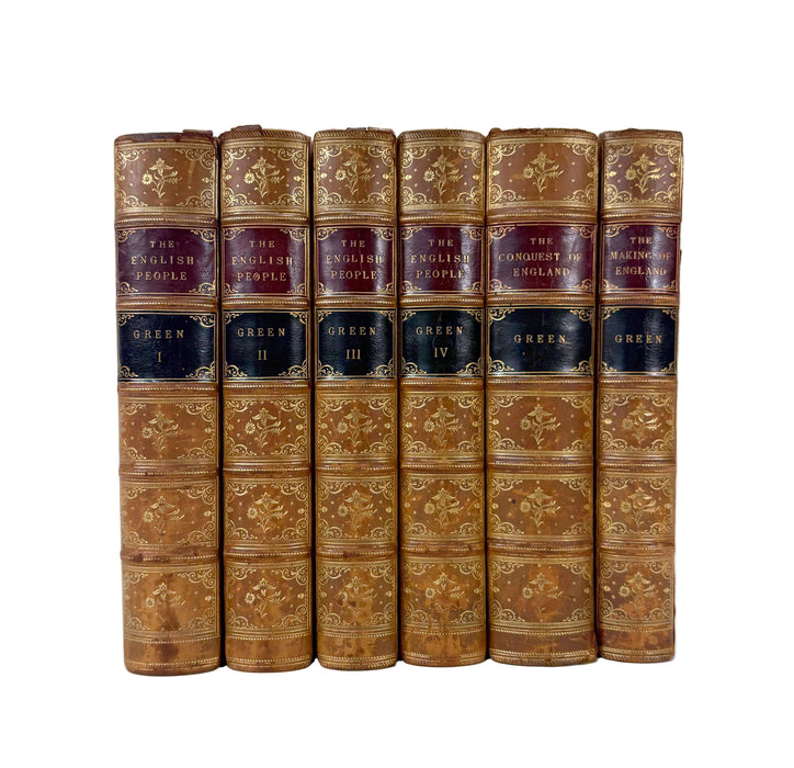 History of the English People, The Conquest of England, & The Making of England, by John Richard Green, Macmillan, 1884-1886