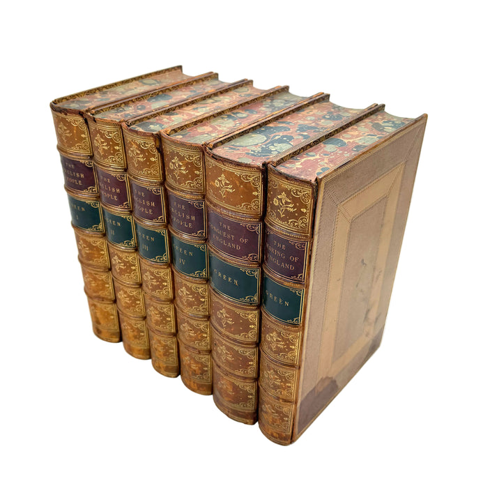 History of the English People, The Conquest of England, & The Making of England, by John Richard Green, Macmillan, 1884-1886