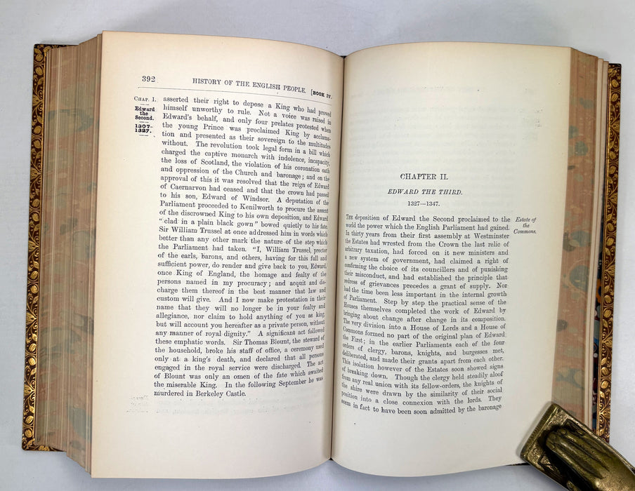 History of the English People, The Conquest of England, & The Making of England, by John Richard Green, Macmillan, 1884-1886
