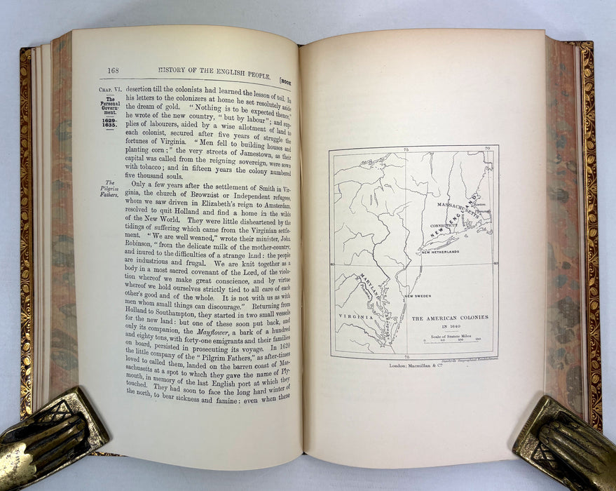 History of the English People, The Conquest of England, & The Making of England, by John Richard Green, Macmillan, 1884-1886