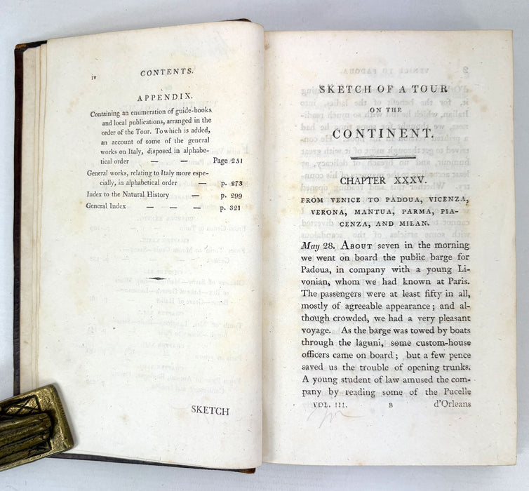 A Sketch of a Tour on the Continent, by James Edward Smith, 1807