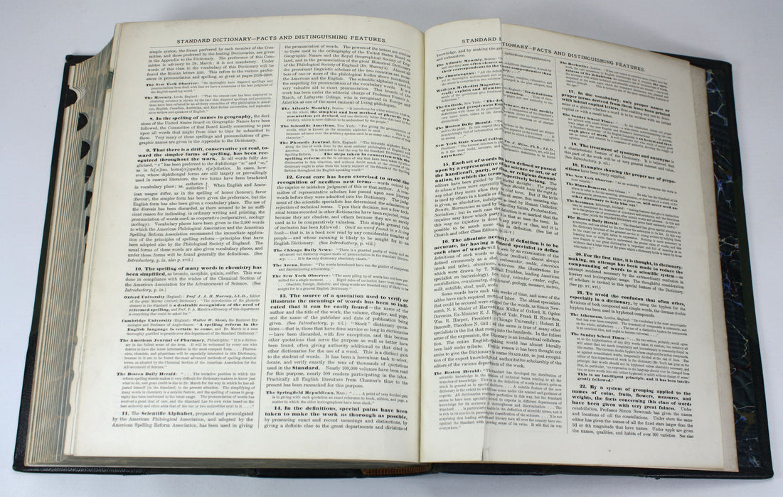 A Standard Dictionary of the English Language, Funk & Wagnalls, 1907