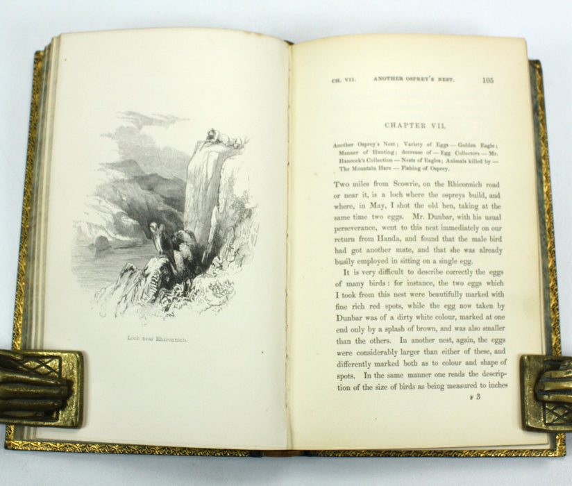 A Tour in Sutherlandshire, Charles St. John, 2 Volumes complete, John Murray 1849. Lord Tweedmouth provenance.