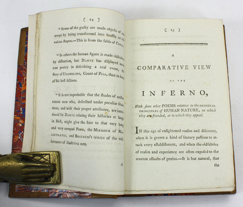 A Translation of the Inferno of Dante Alighieri, in English Verse, Henry Boyd, 1785