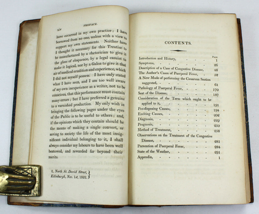 A Treatise on the Epidemic Puerperal Fever as it Prevailed in Edinburgh in 1821-22, William Campbell M.D., and Dr. Gordon, 1822