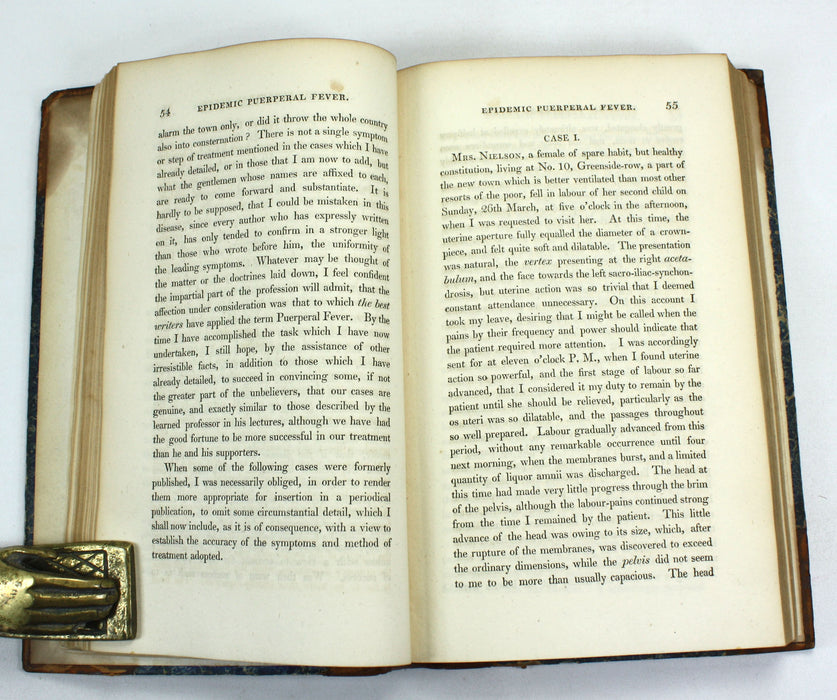 A Treatise on the Epidemic Puerperal Fever as it Prevailed in Edinburgh in 1821-22, William Campbell M.D., and Dr. Gordon, 1822