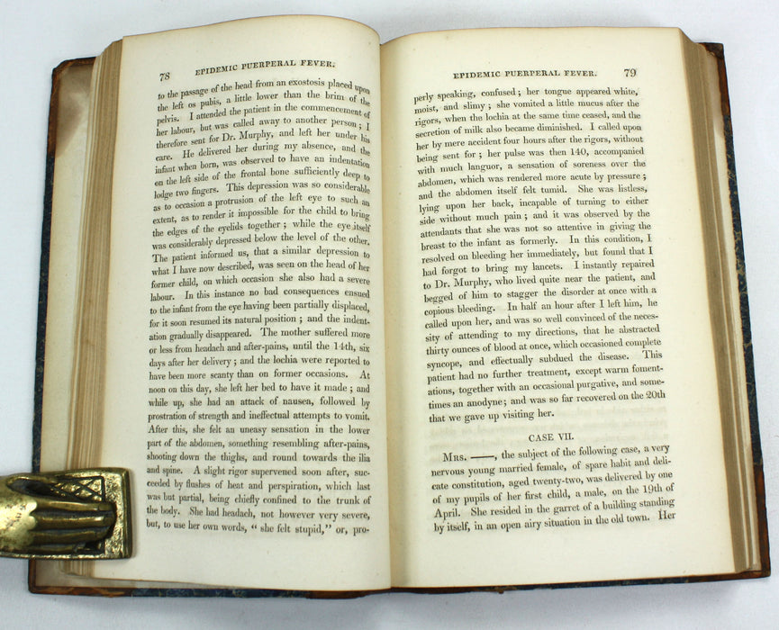 A Treatise on the Epidemic Puerperal Fever as it Prevailed in Edinburgh in 1821-22, William Campbell M.D., and Dr. Gordon, 1822