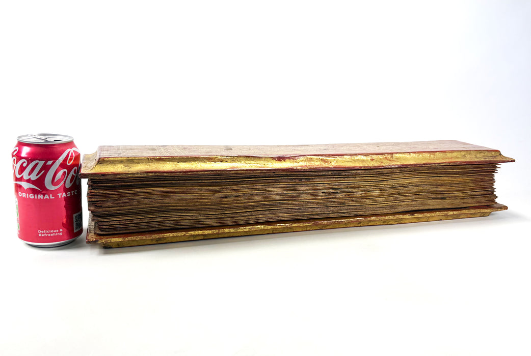 A Truly Outstanding Burmese Kammavaca Buddhist manuscript; 60 Leaves, Late Konbaung Dynasty: circa 1850-1885.